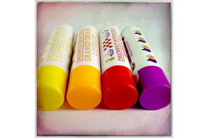 4 Pack Natural Flavored Lip Balm