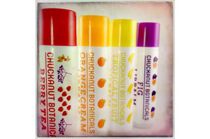 4 Pack Natural Flavored Lip Balm