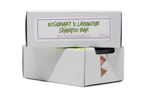 Rosemary and Lavender Organic Shampoo Bar